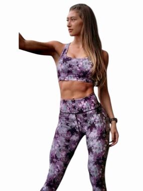 Gymshark ($138) Camo Sport Bra & Legging Set - PTP 18 W 14 R 10 I 32